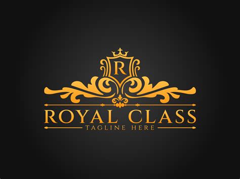 Royal Class Logo Design By Gfxcity On Dribbble