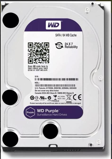 Disco Duro Western Digital 2 Tb Purple Dvr Cpq Soluciones