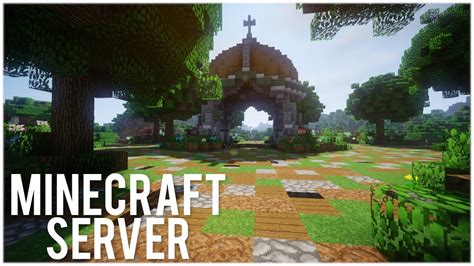 How To Build A Minecraft Server Spawn In 1 Hour Youtube