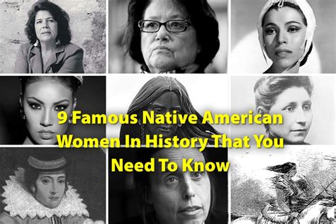9 Famous Native American Women In History That You Need To Know