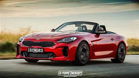 Kia Stinger Gt Cabriolet Is The Bmw Z4 Rival Nobody Expects Autoevolution