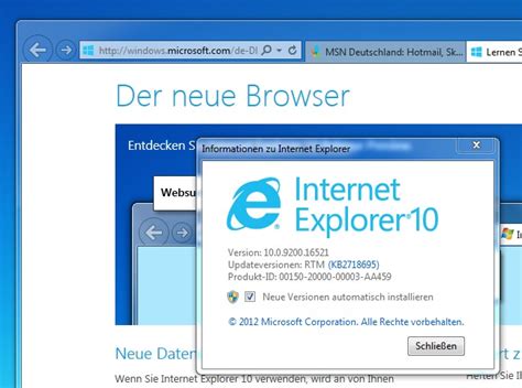 Internet explorer 10, disponible sólo para windows 7 y windows 8 , permitirá a microsoft saber el rendimiento del navegador de la competencia. DESCARGAR INTERNET EXPLORER 10 32 BITS PARA WINDOWS 7