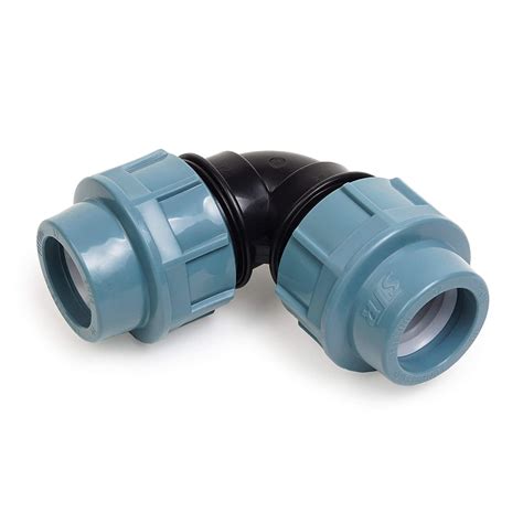 Hdpe 90 Degree Elbow 1 Hdpe Polyethylene Plastic Pipe Elbow 1in Hdpe