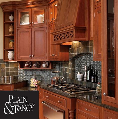 Well you're in luck, because here they come. Plain and Fancy Cabinets | B&T Kitchens & Baths