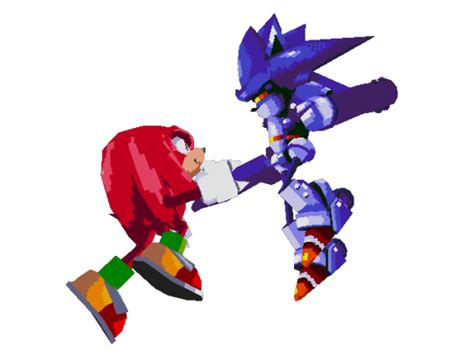 Sonic 3k 3 D Models Knuckles And Mecha Sonic By The Csa On Deviantart