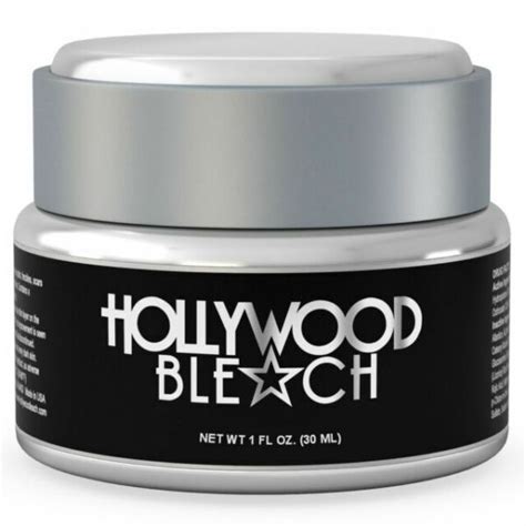 Hollywood Bleach Strong Skin Lightening Anal Nipple Bleaching Whitening Cream 10 Oz For Sale