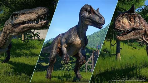 Jurassic World Evolution Une Première Mise à Jour Gratuite Pour De Nouveaux Dinos Xbox Squad