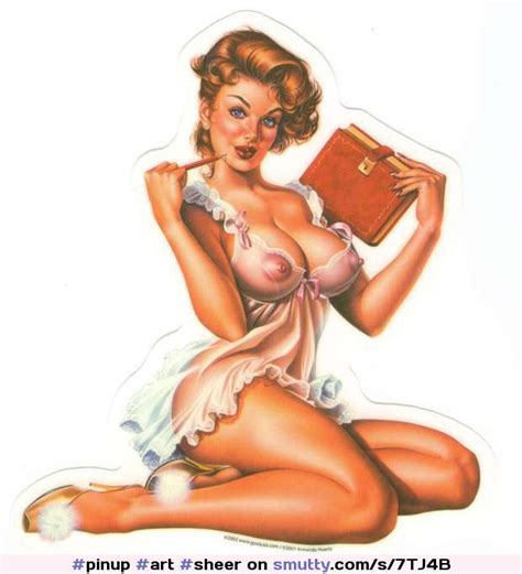 Pinup Art Sheer Drawing Smutty Com