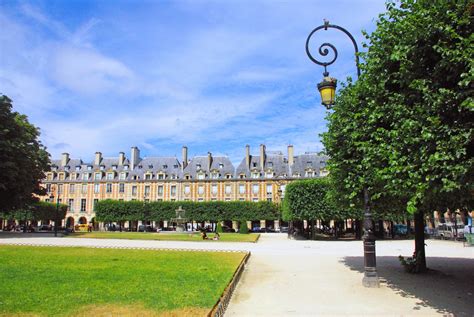 Place Des Vosges Paris French Moments
