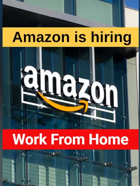 Amazon Hiring Work From Home Job4freshers