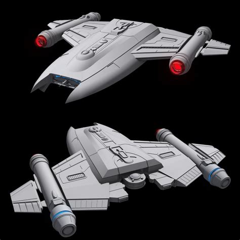 The interstellar concordium (or isc) were one of the primary antagonists in star trek: Star Trek MantaRay class WIP by AdamKop on DeviantArt