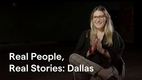 Real People Real Stories Dallas Youtube