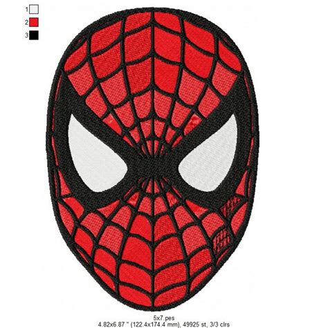 Spiderman Embroidery Design Design Talk
