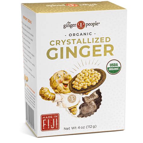 Organic Crystallized Ginger The Ginger People Us