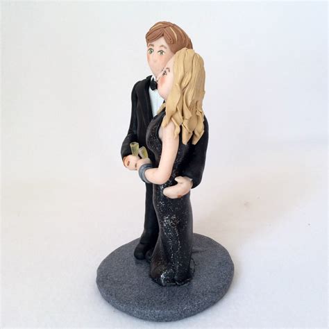 Custom Couple Polymer Clay Figurine Custom Couple Clay Cake Etsy