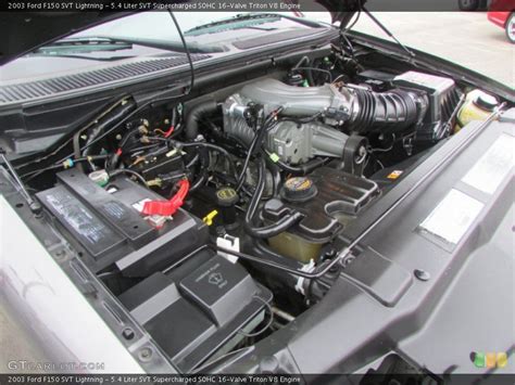54 Liter Svt Supercharged Sohc 16 Valve Triton V8 Engine For The 2003