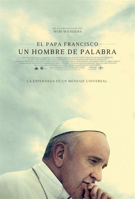 el papa francisco un hombre de palabra documental 2018