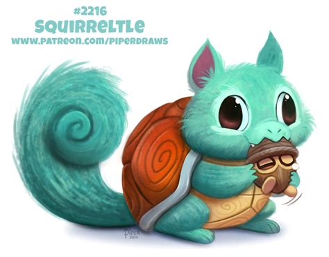 Squirtle Pokemon By Cryptid Creations