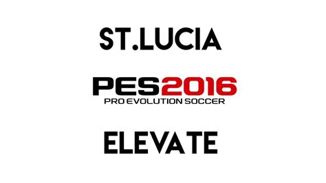 St Lucia Elevate Pes Soundtrack Youtube