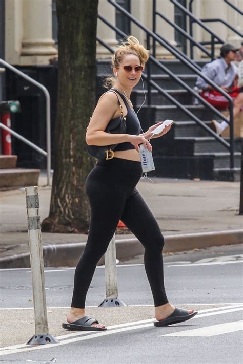 Jennifer Lawrence Takes Her Baby Bump Out For A Stroll