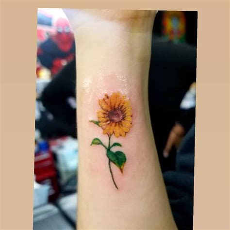 Sep 13, 2017 · it can be a symbol or a letter, really small or bigger…. Top 57 Best Small Sunflower Tattoo Ideas - [2021 ...