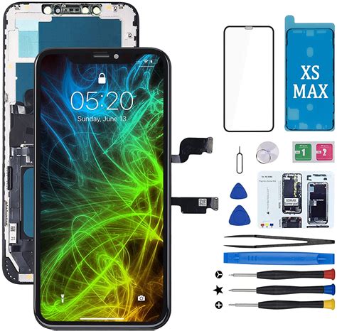 For Iphone Xs Max Screen Replacement Kit 65inches Lcd Display Xsmax Touch Screen Digitizer