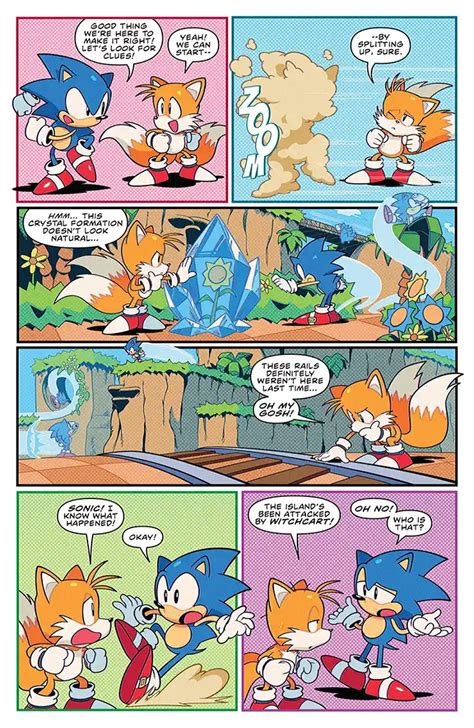 Preview Pages For Tails 30th Anniversary Special Tails Channel