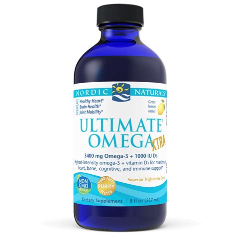 While this nordic fish oil supplement is pretty standard, it does come with some advantages and disadvantages you should know about before you. Nordic Naturals Ultimate Omega Xtra - Lemon Omega 3 Fish ...