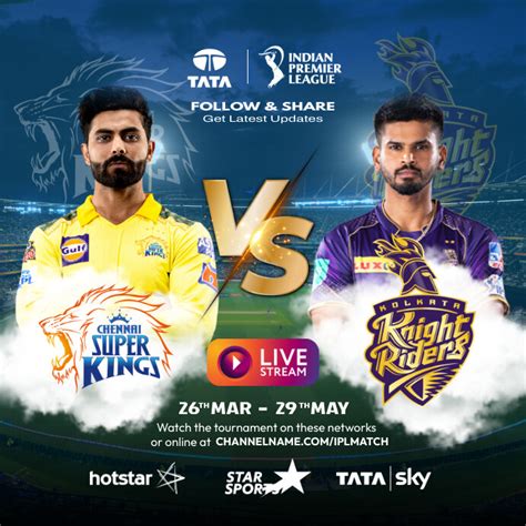 Ipl Cricket Live Matches Post Template Postermywall