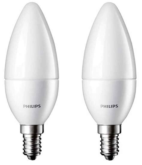 Philips Lighting E14 Led Candle Bulb Twin Pack 3w 250lm Warm White