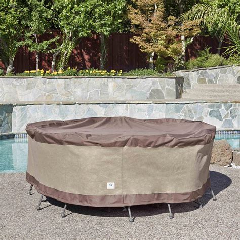 These lovely patio table covers are available at attractive prices. Amazon.com : Duck Covers Ultimate Round Patio Table with ...