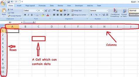 Each column is named by a letter or combination of letters. Introduction To Excel: Welcome to Microsoft Excel Tutorials