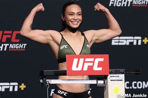 Ufc On Espn Video Michelle Waterson Marina Rodriguez On Weight For