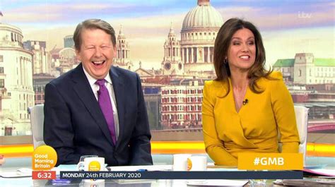 Good morning britain (often abbreviated to gmb) is a breakfast programme on british television network itv on weekdays between 6:00 am and 9:00 am. Bill Turnbull and Susanna Reid reunite after six years for ...