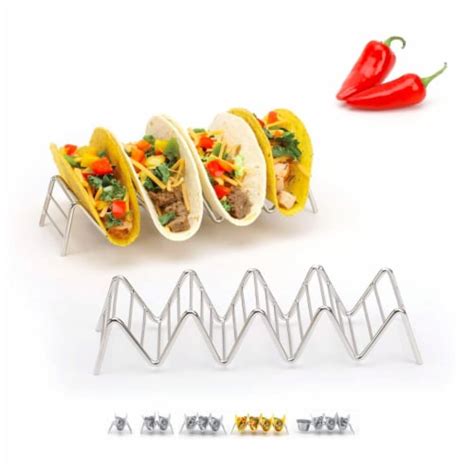 2 Lb Depot Taco Holders Set Holds 4 5 Tacos 2 Premium St Steel