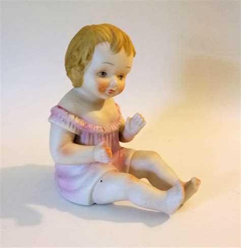 7 Antique Porcelain Bisque Baby Doll Large Bisque Doll Etsy Canada