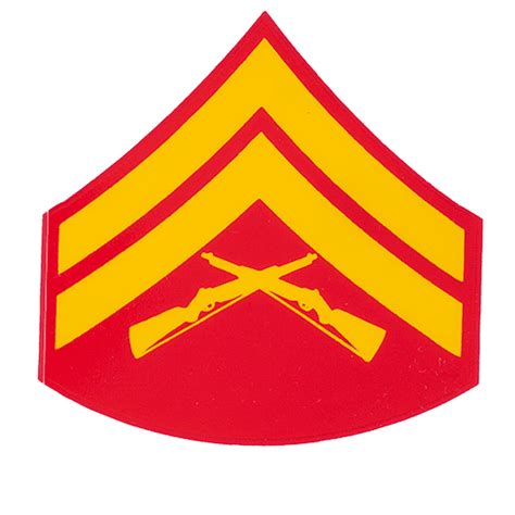 Corporal Decal The Marine Shop