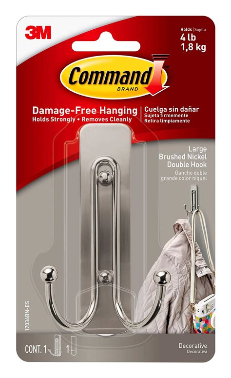 Buy Commandlarge Wall Hooks Damage Free Hanging Wall Hooks With