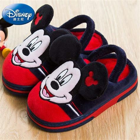 Red minnie mouse bedroom decor pictures mickey elegant glamorous and room in house of fabulous invitations party supplies 2019. Disney Mickey & Minnie Mouse Warm Cotton Slippers | Mickey ...