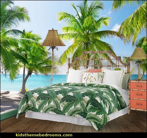 If a room is calling for a pop of interest and color, a busy palm tree rug might just do the trick. Decorating theme bedrooms - Maries Manor: Tropical bedroom ...