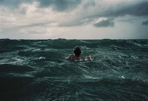 Lost In The Middle Of The Ocean Being Tossed This Way And That By Rough