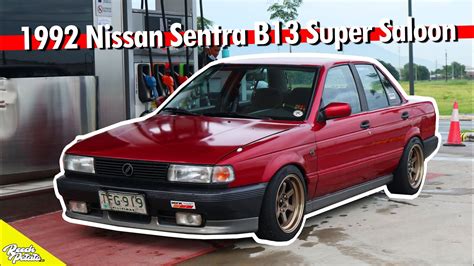 1992 Nissan Sentra B13 Super Saloon Gts1 Sr20ve Youtube