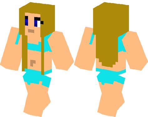Blonde Bikini Girl Minecraft Skin Minecraft Hub