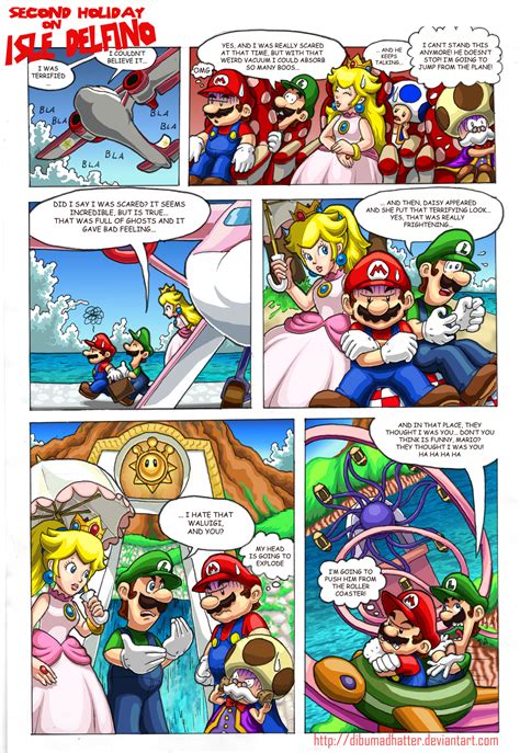 Super Mario Sunshine Comics Super Mario Art Super Mario Sunshine Mario Comics