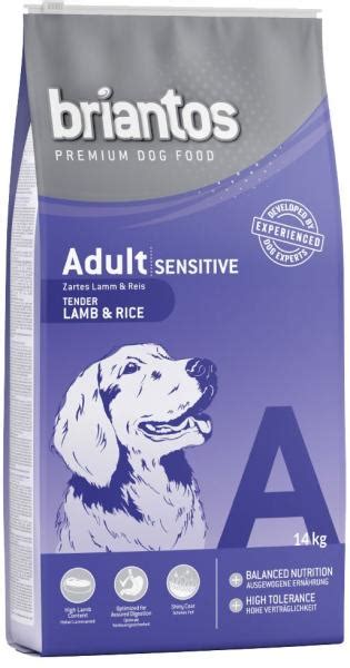 Vásárlás Briantos Adult Sensitive Lamb And Rice 14 Kg Kutyatáp árak
