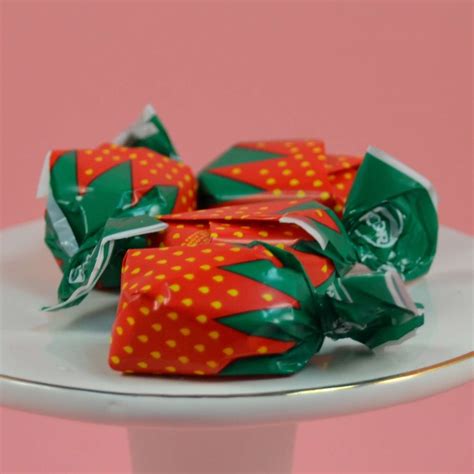 Strawberry Bon Bons 1 Lb Life Is Sweet Candy Store