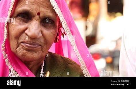 Indian Old Woman Saree Stock Videos Footage Hd And K Video Clips