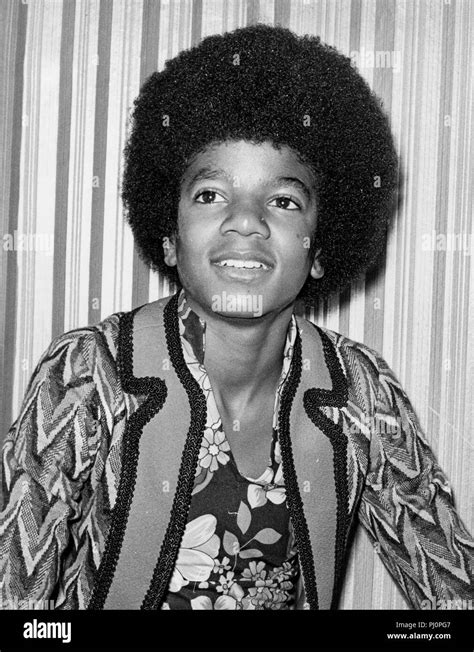 Michael Jackson 70s Stock Photo Alamy