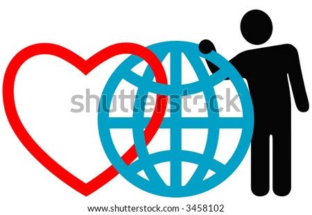 We've gotten about 80% there but there's. Symbolic Friends (Heart, Globe, Man) Pose Together At The Annual International Symbol Reunion ...