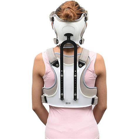 Buy Head And Neck Chest Orthosis Adjustable Cervical Thoracic Orthosis